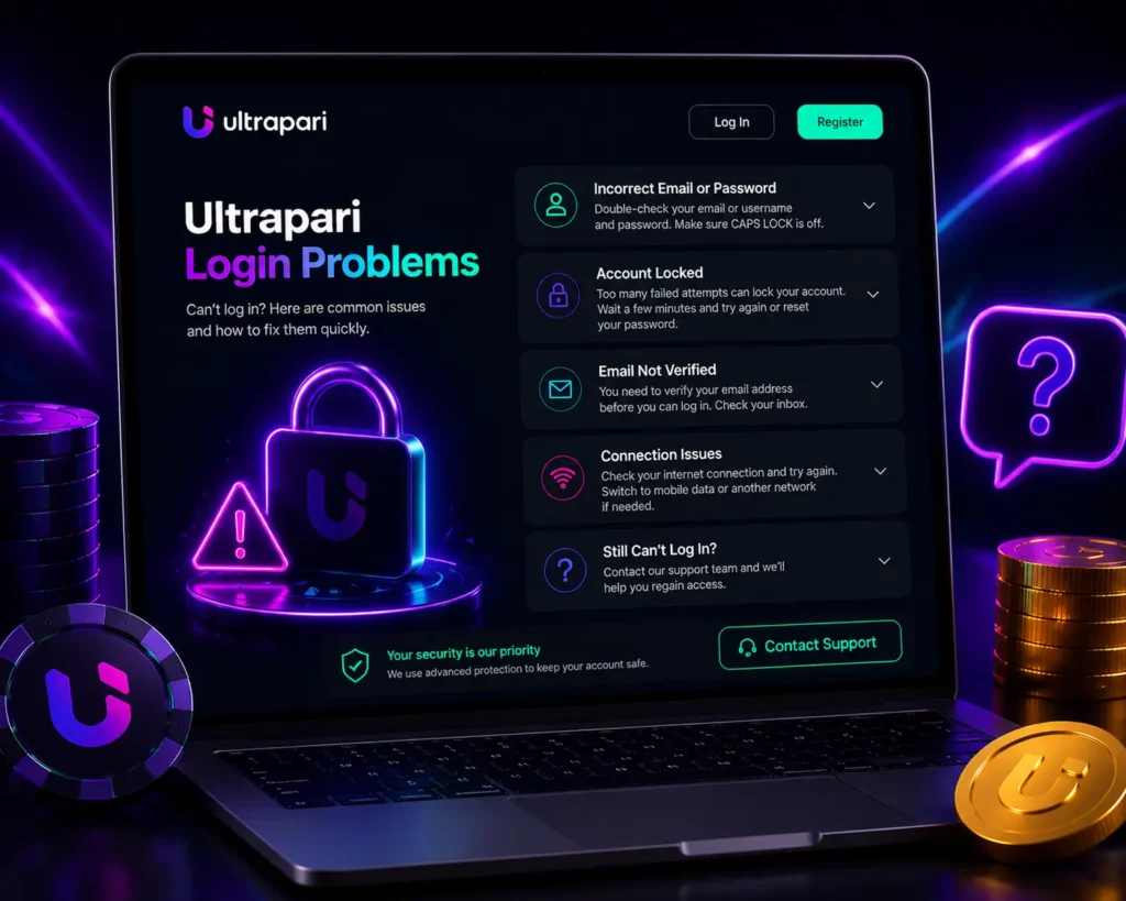 Ultrapari Login Problems